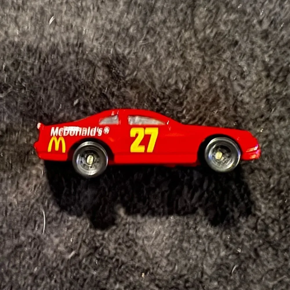 Vintage 1993 Hot Wheels McDonald's NASCAR 1:64 Scale Die Cast Car Happy Meal Toy